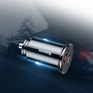 BASEUS Ronde plastic USB-A, USB-C 30W autolader