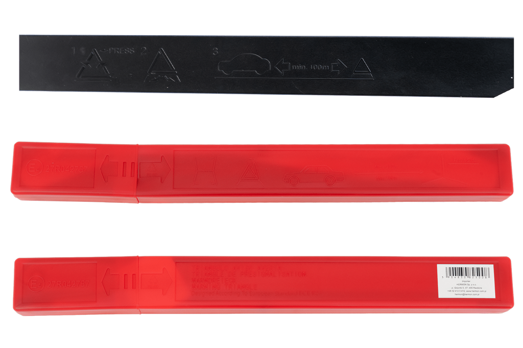 HERMON opvouwbare waarschuwingsdriehoek 430×430×430mm