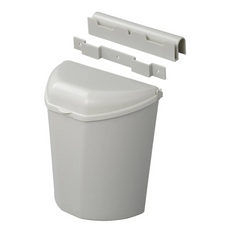 ProPlus 370402 afvalbak met deksel voor aanhangers en campers, 6 liter
